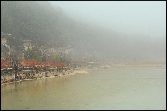 Blanco River Fog