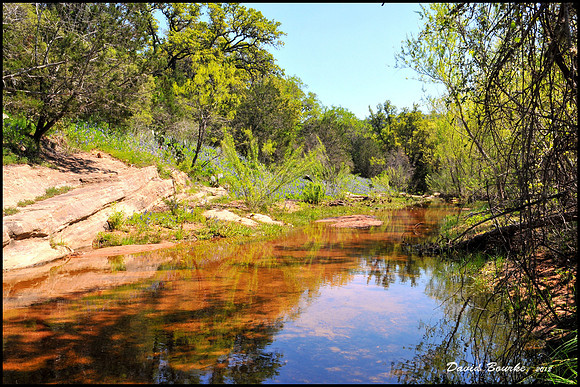 Willow City Loop creek