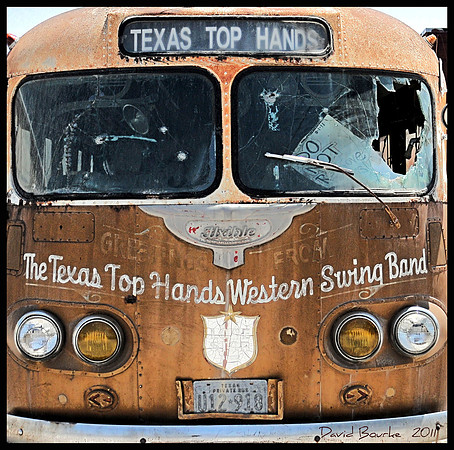Texas Top Hands tour bus